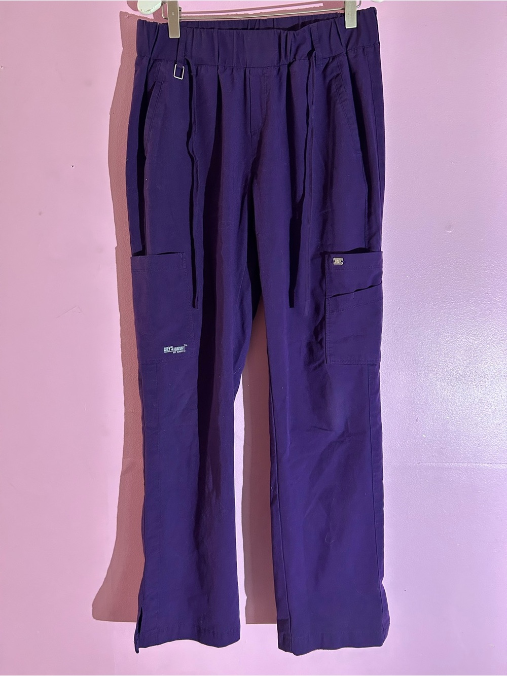 Barco Uniforms Purple Cargo Scrub Pants
